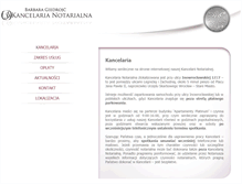 Tablet Screenshot of notariusz-wroclaw.co